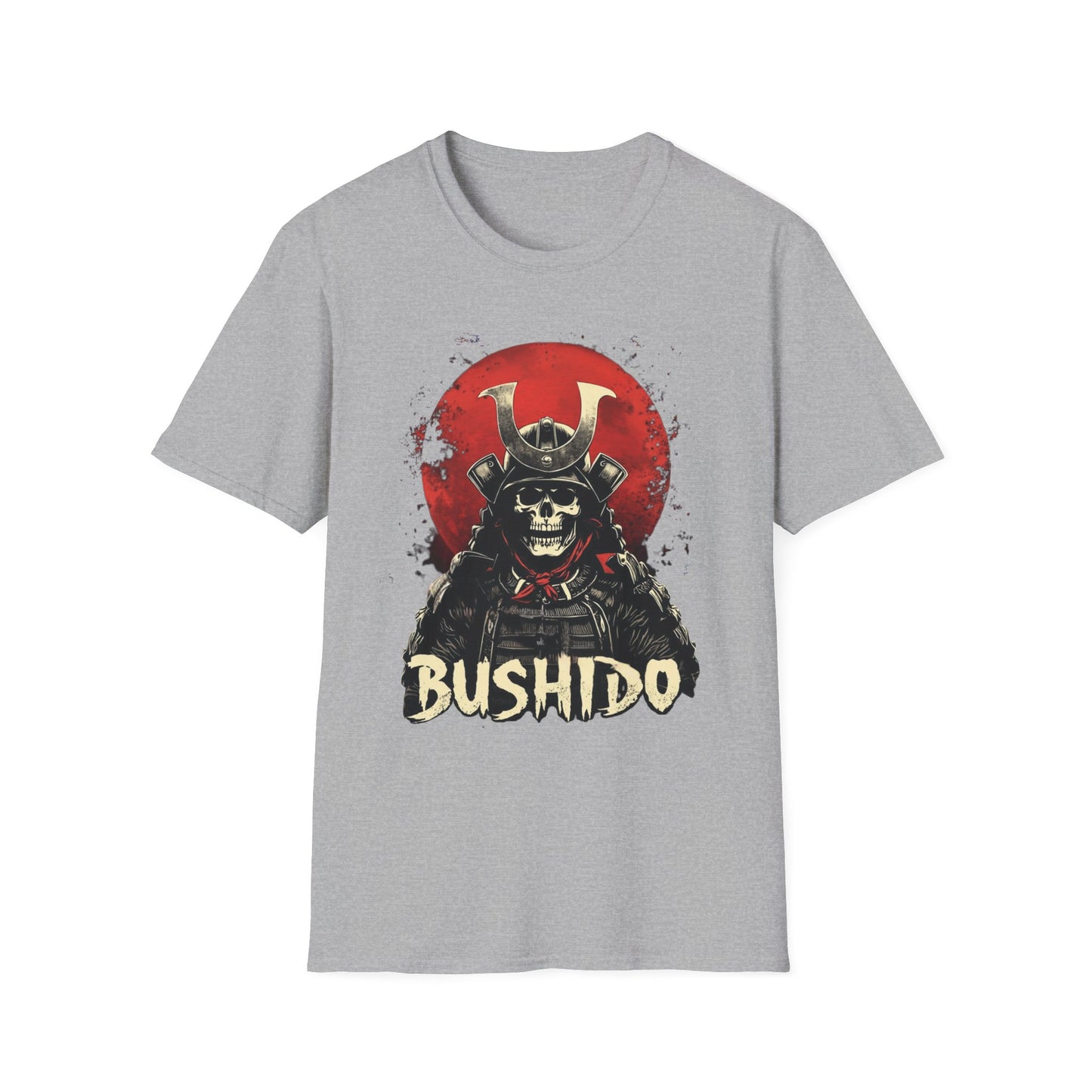 Bushido graphic t-shirt mockup