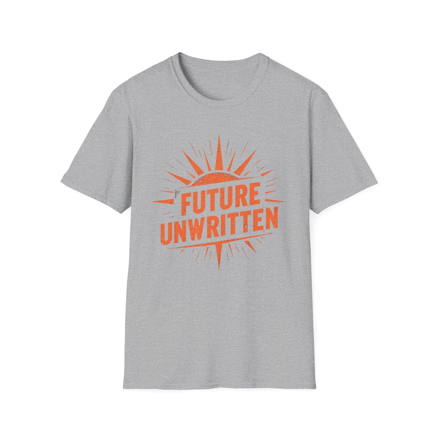 Future Unwritten graphic t-shirt mockup