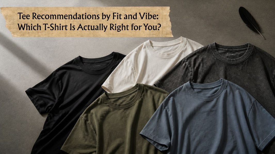 Tee Recommendations by Fit and Vibe: Which T-Shirt Is Actually Right for You?