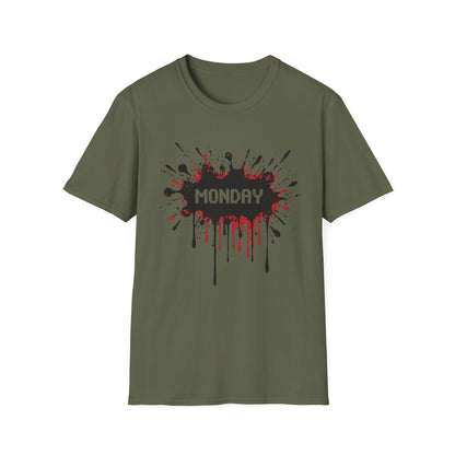 It's Monday graphic t-shirt mockup