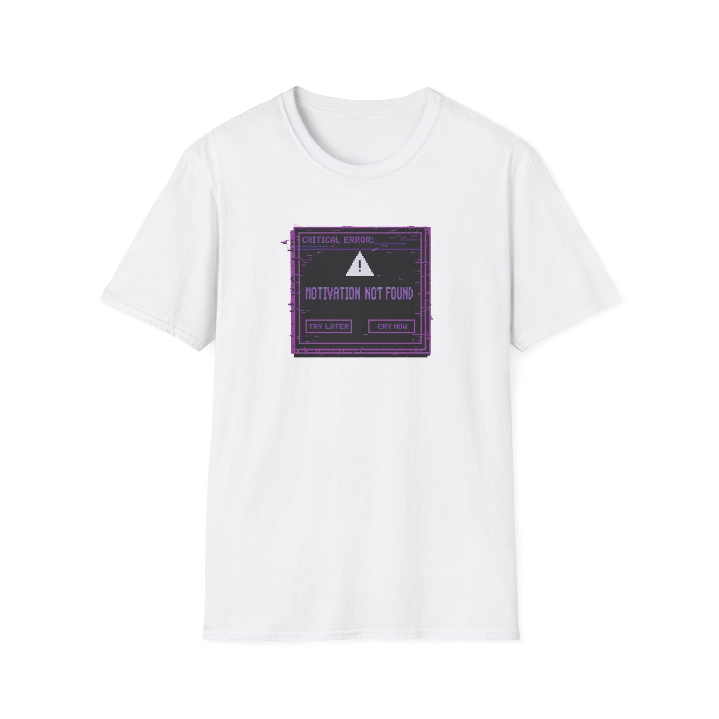 Motivation Not Found graphic t-shirt mockup
