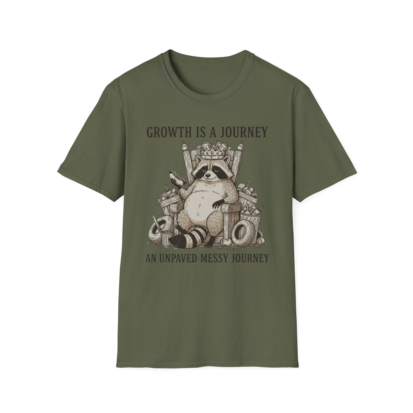 Growth Is a Journey - Sketch Edition graphic t-shirt mockup