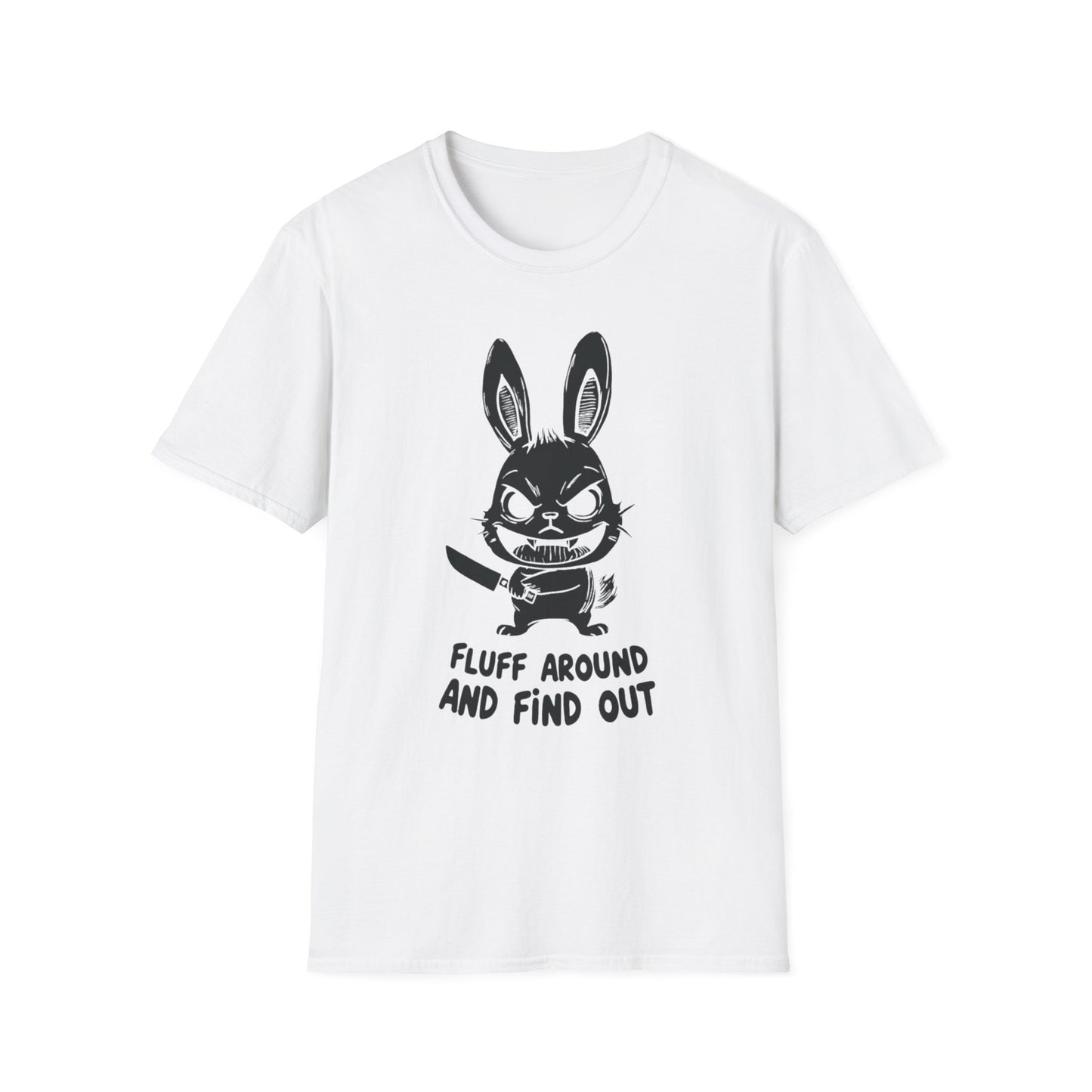 Fluff Around and Find Out graphic t-shirt mockup