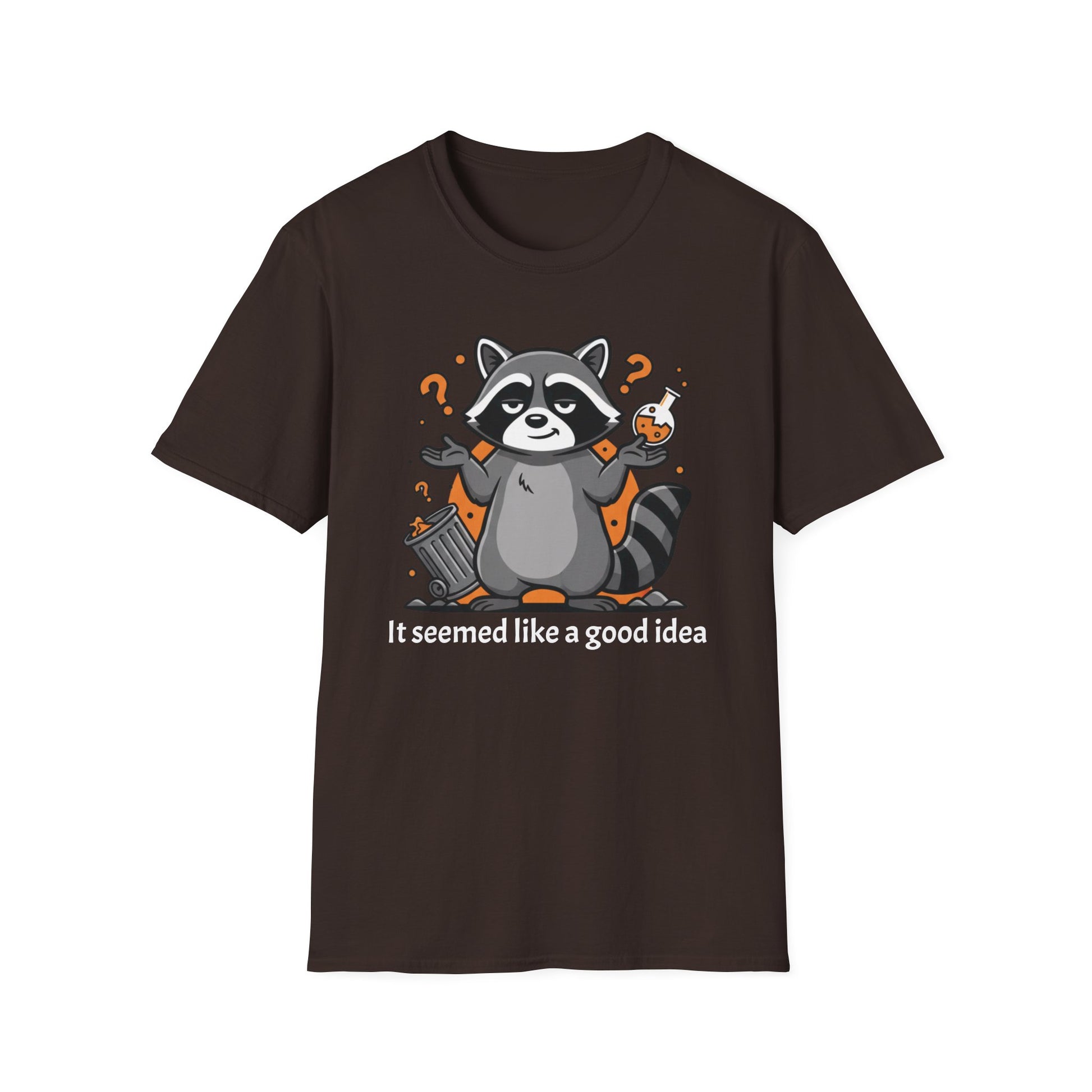 It Seemed Like a Good Idea graphic t-shirt mockup