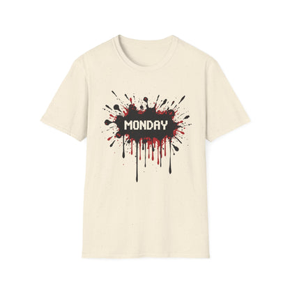 It's Monday graphic t-shirt mockup