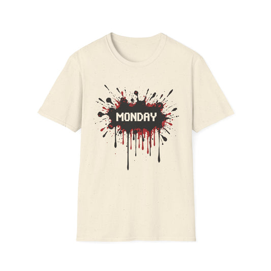 It's Monday graphic t-shirt mockup
