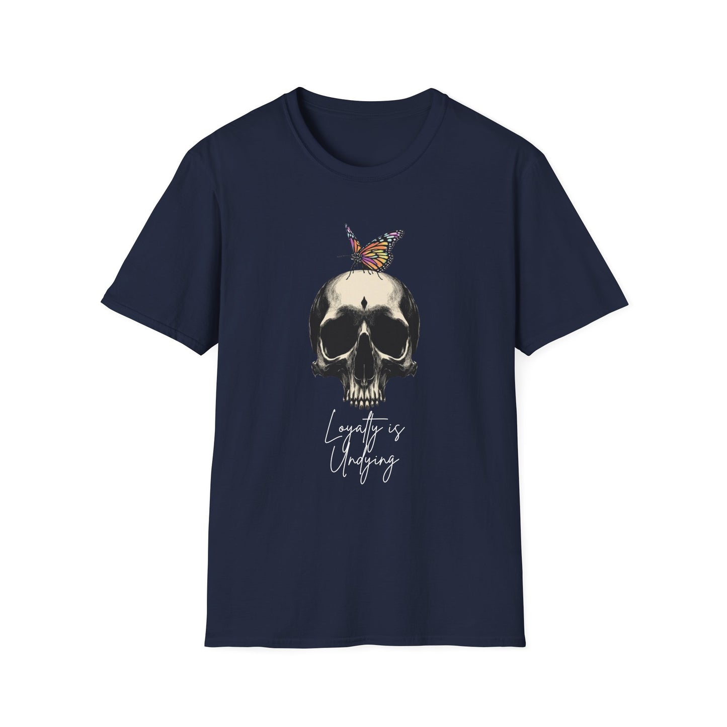 Loyalty Is Undying graphic t-shirt mockup