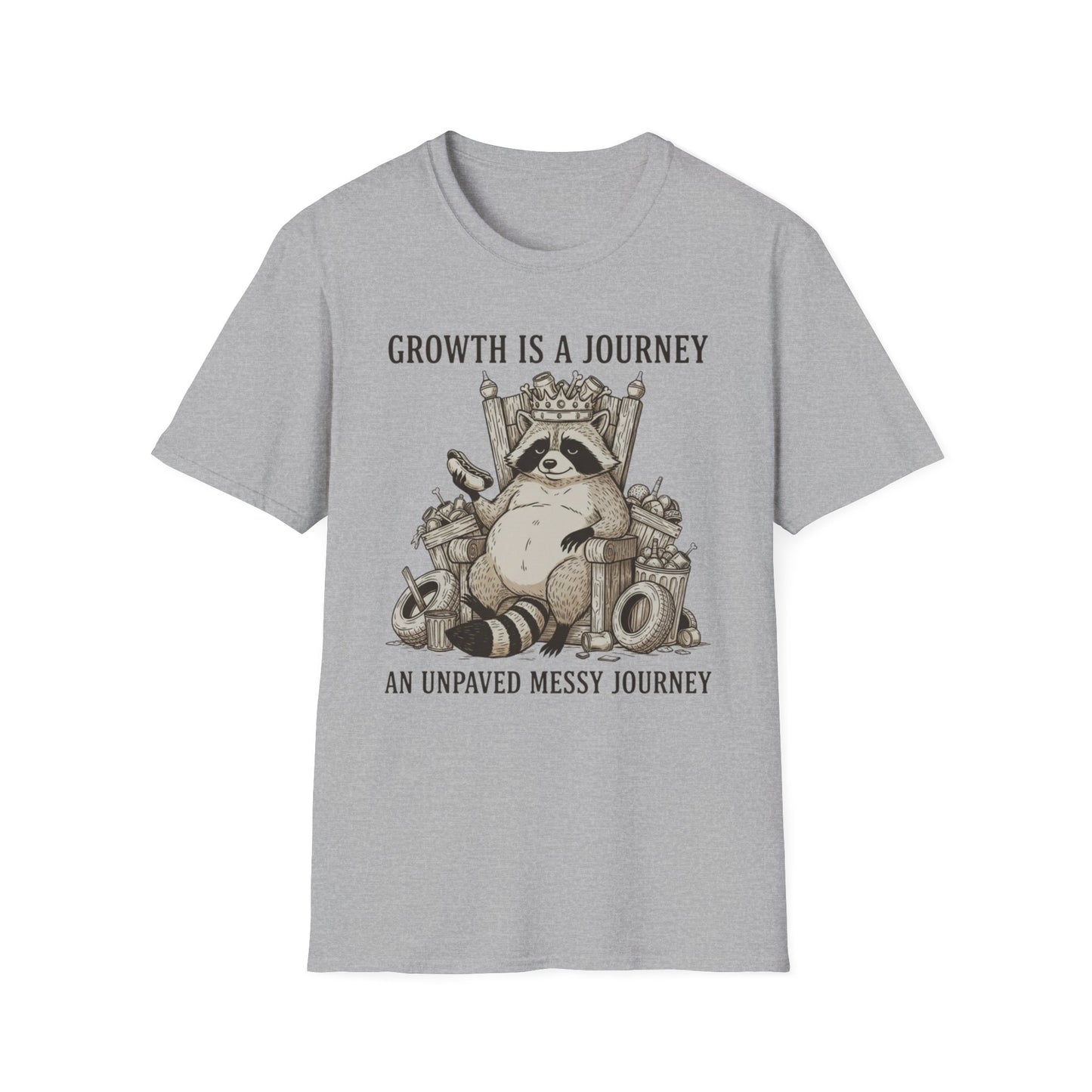 Growth Is a Journey - Sketch Edition graphic t-shirt mockup