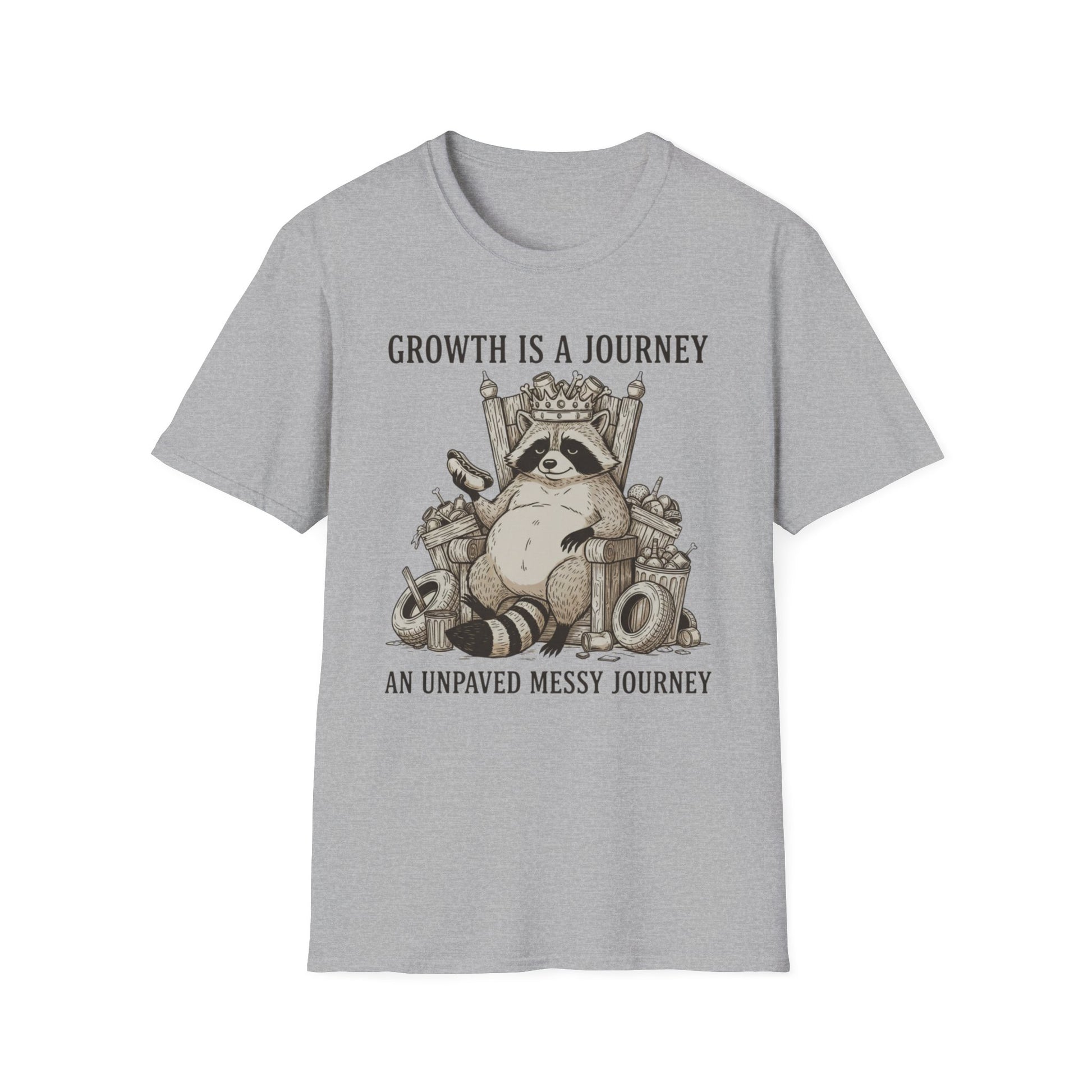 Growth Is a Journey - Sketch Edition graphic t-shirt mockup