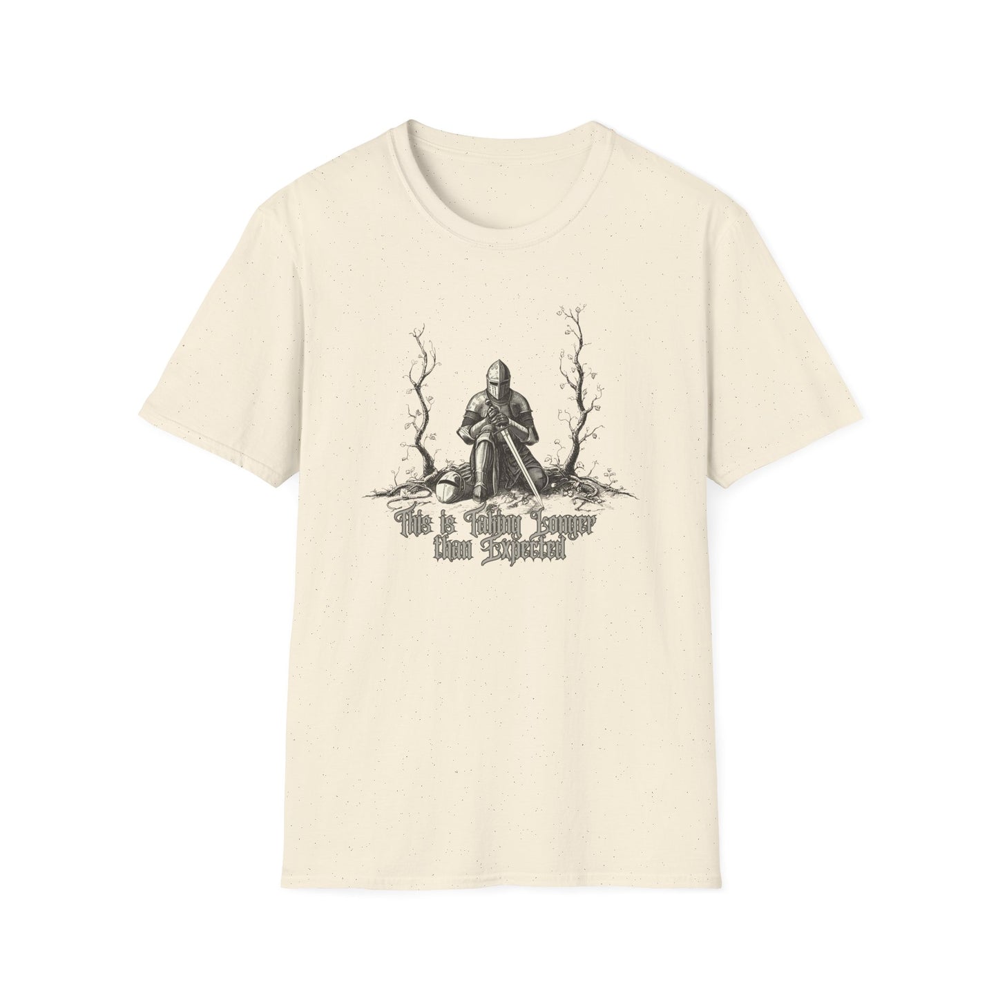 This is Taking Longer Than Expected graphic t-shirt mockup