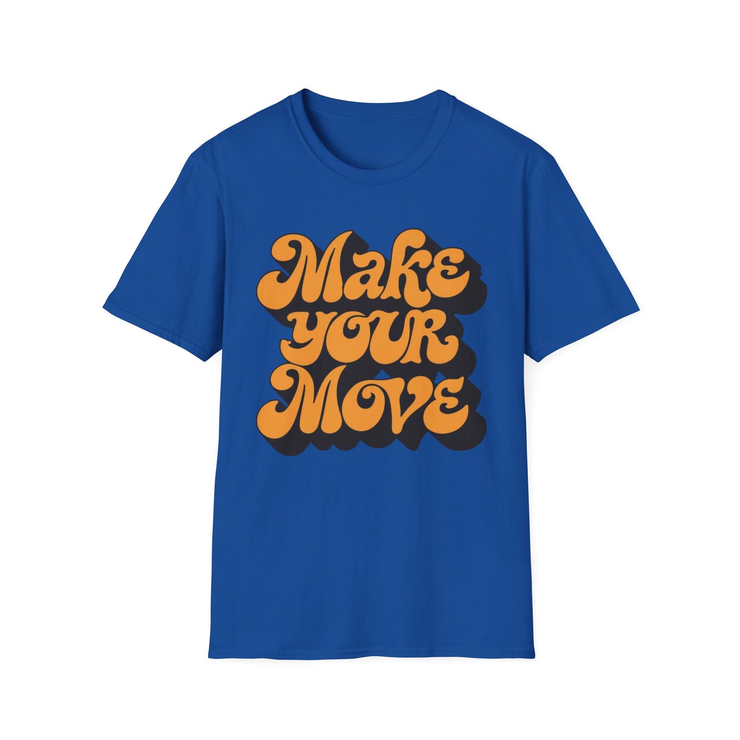Make Your Move graphic t-shirt mockup