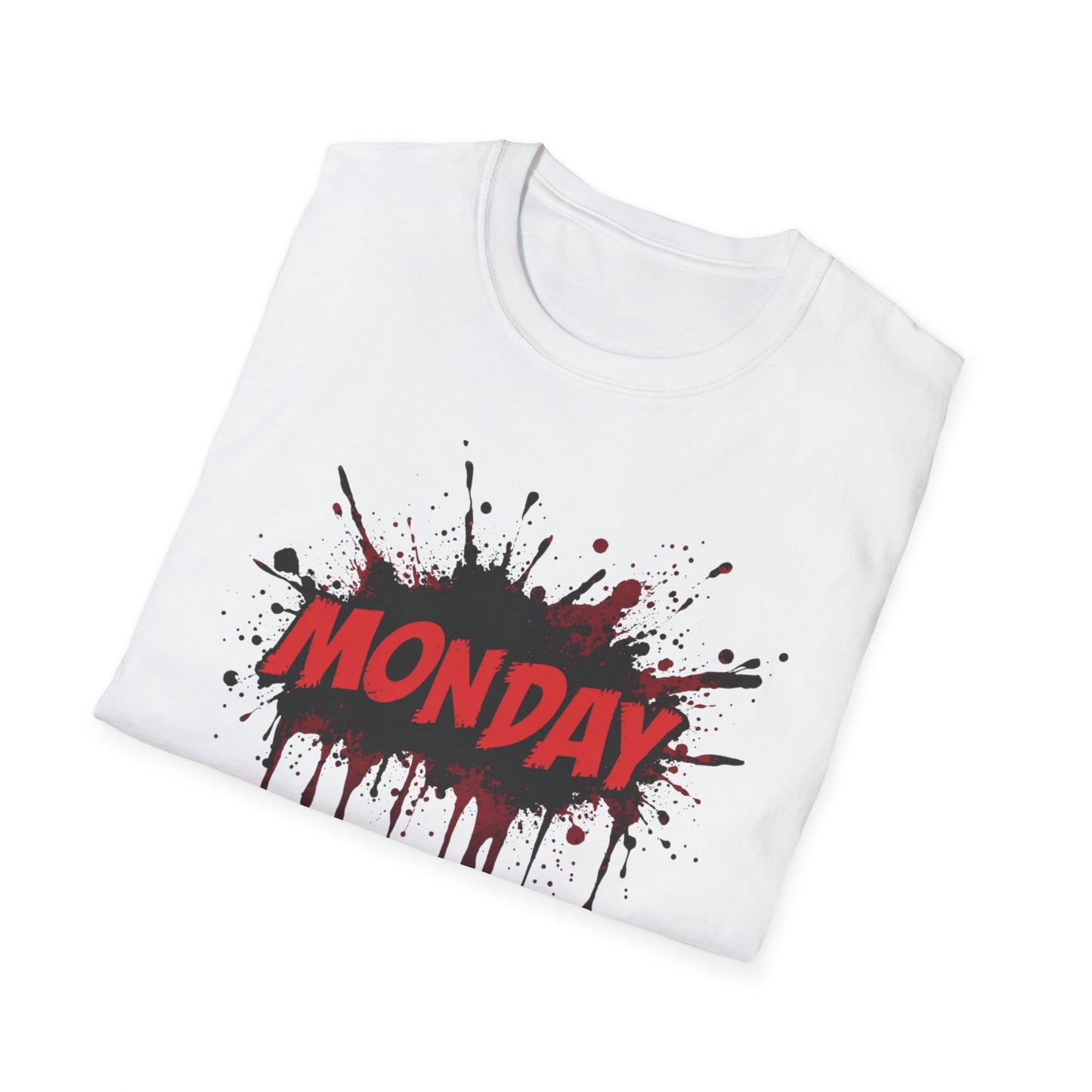 Monday Again graphic t-shirt mockup