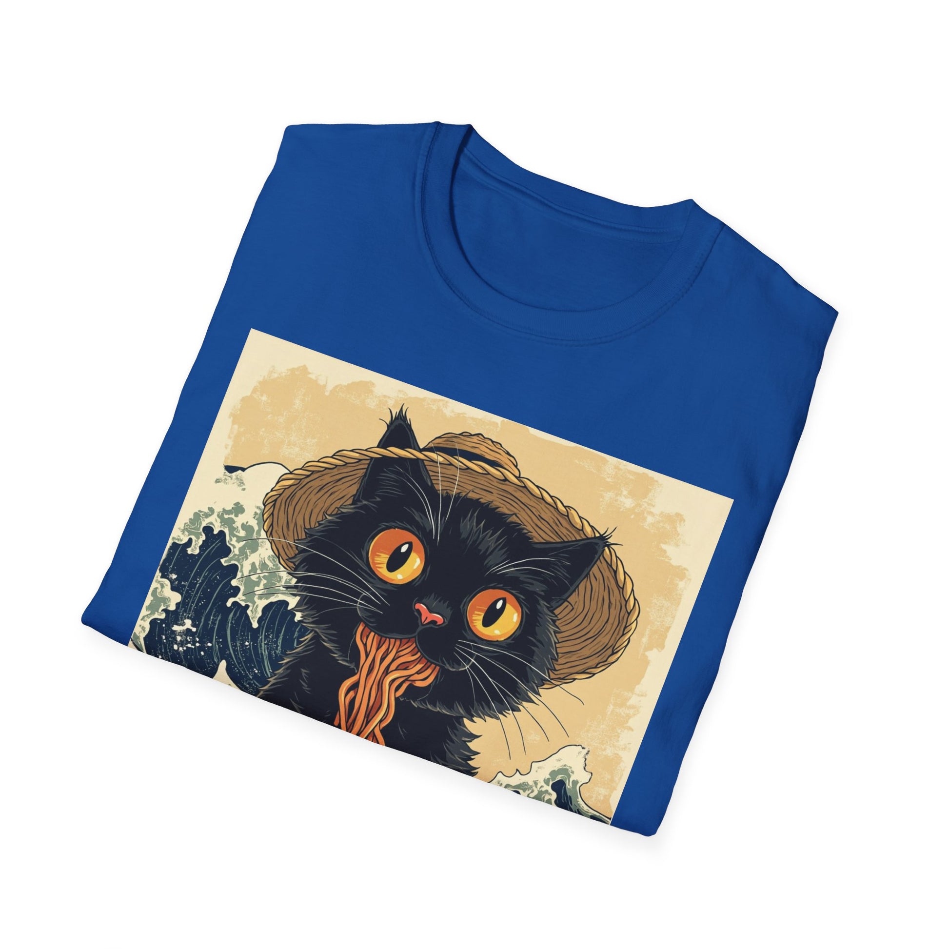 Ramen Cat Again - Bowl Edition graphic t-shirt mockup