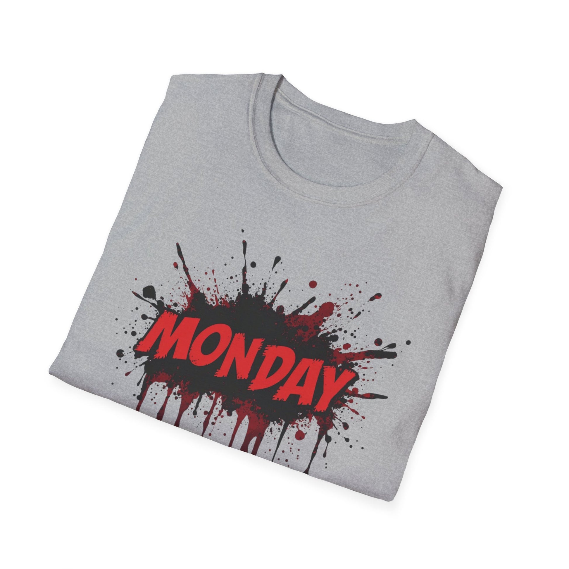Monday Again graphic t-shirt mockup