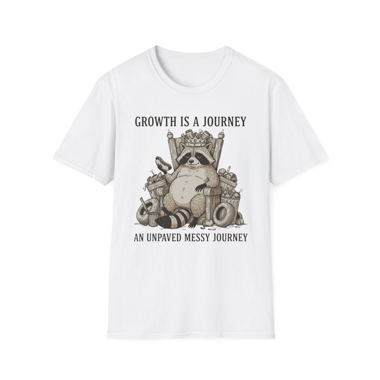 Growth Is a Journey - Sketch Edition graphic t-shirt mockup