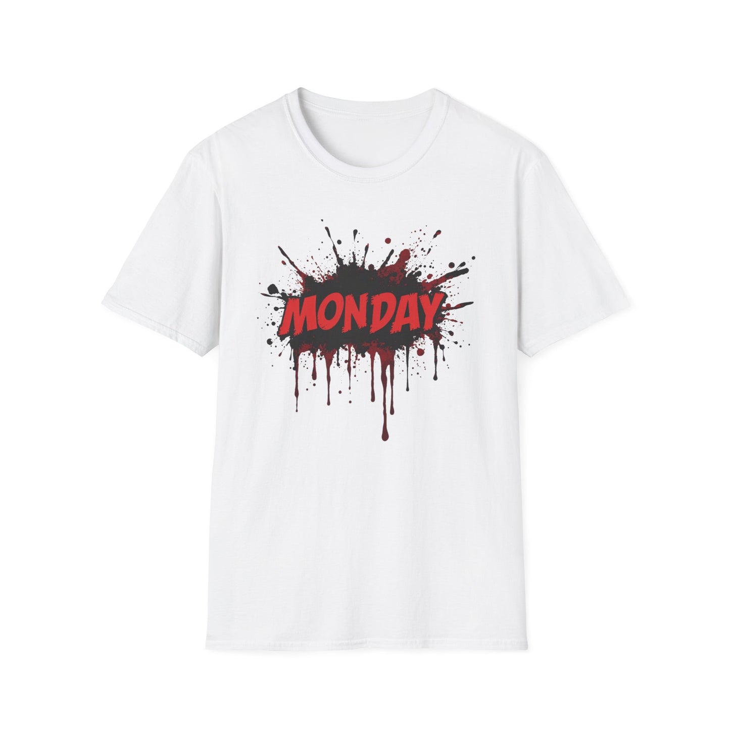 Monday Again graphic t-shirt mockup