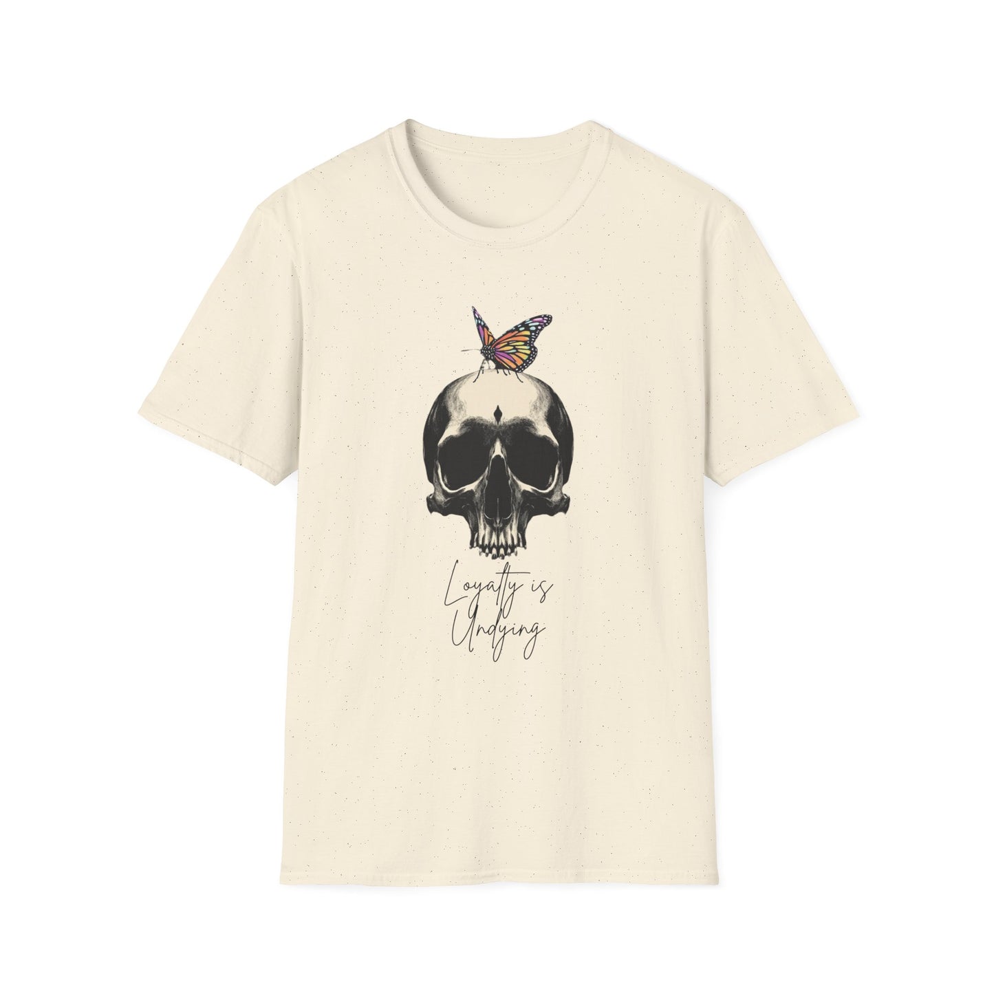Loyalty Is Undying graphic t-shirt mockup