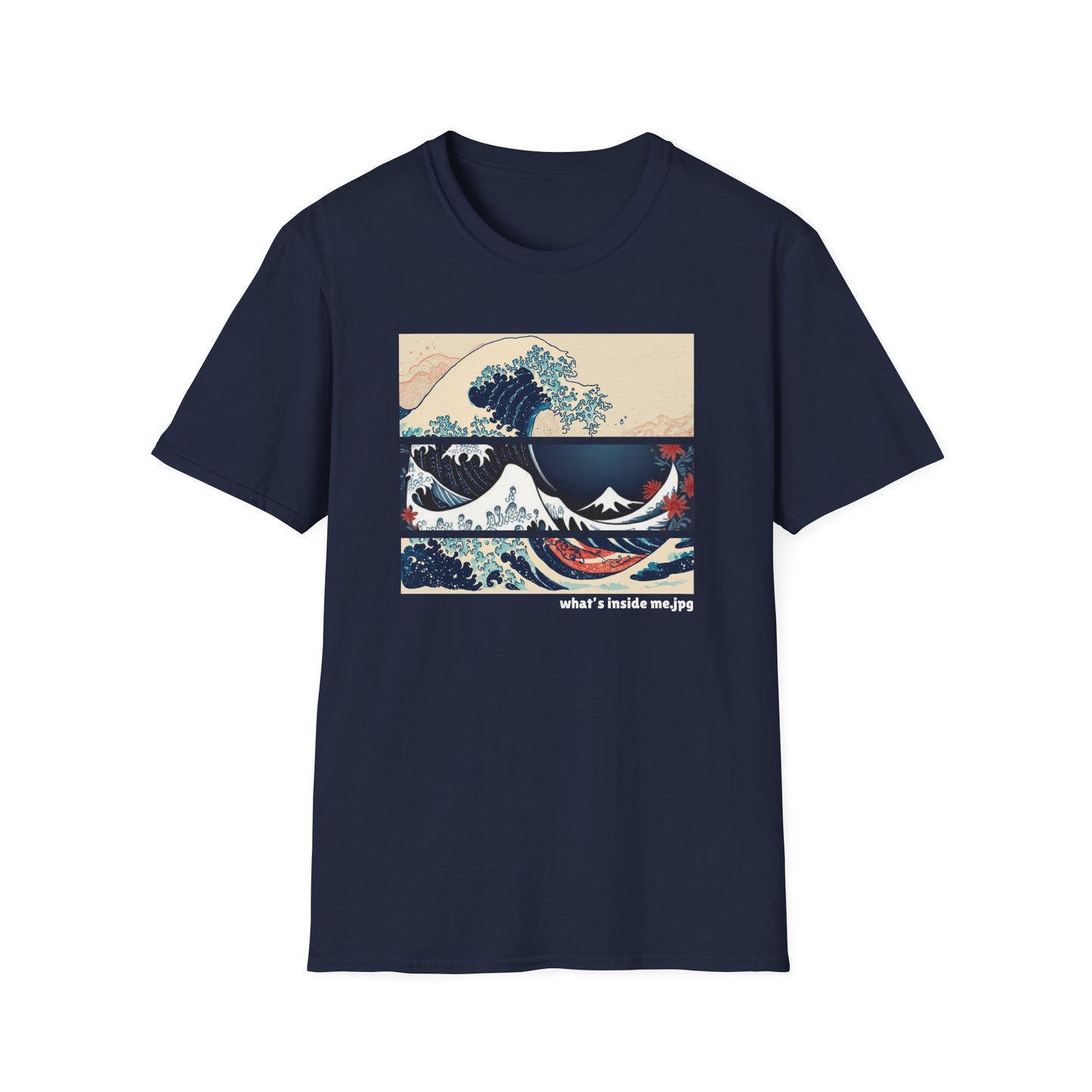 What's Inside Me.jpg - Split Panel graphic t-shirt mockup