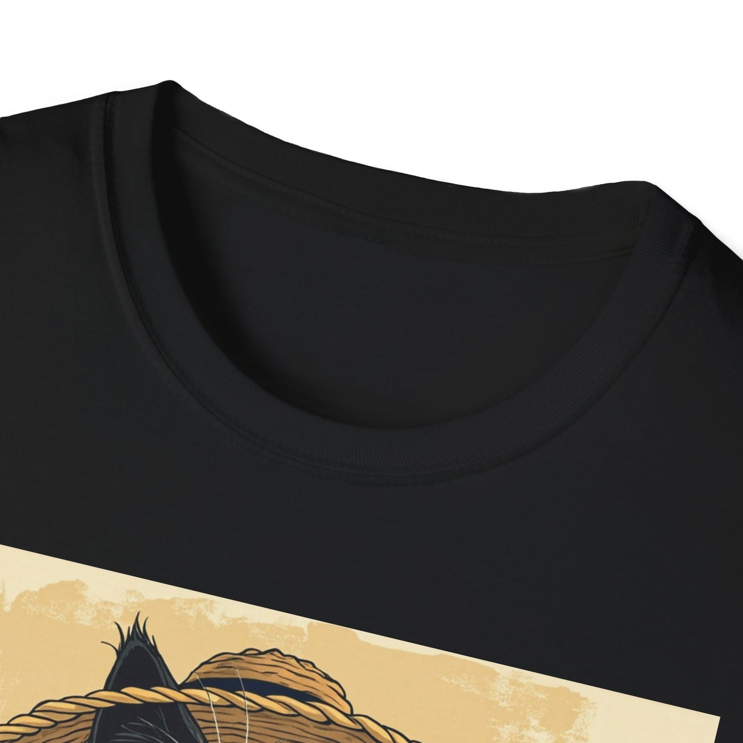Ramen Cat Again - Bowl Edition graphic t-shirt mockup