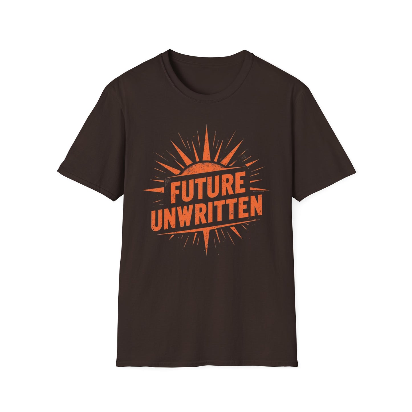 Future Unwritten graphic t-shirt mockup