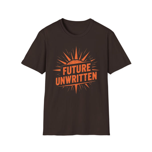 Future Unwritten graphic t-shirt mockup