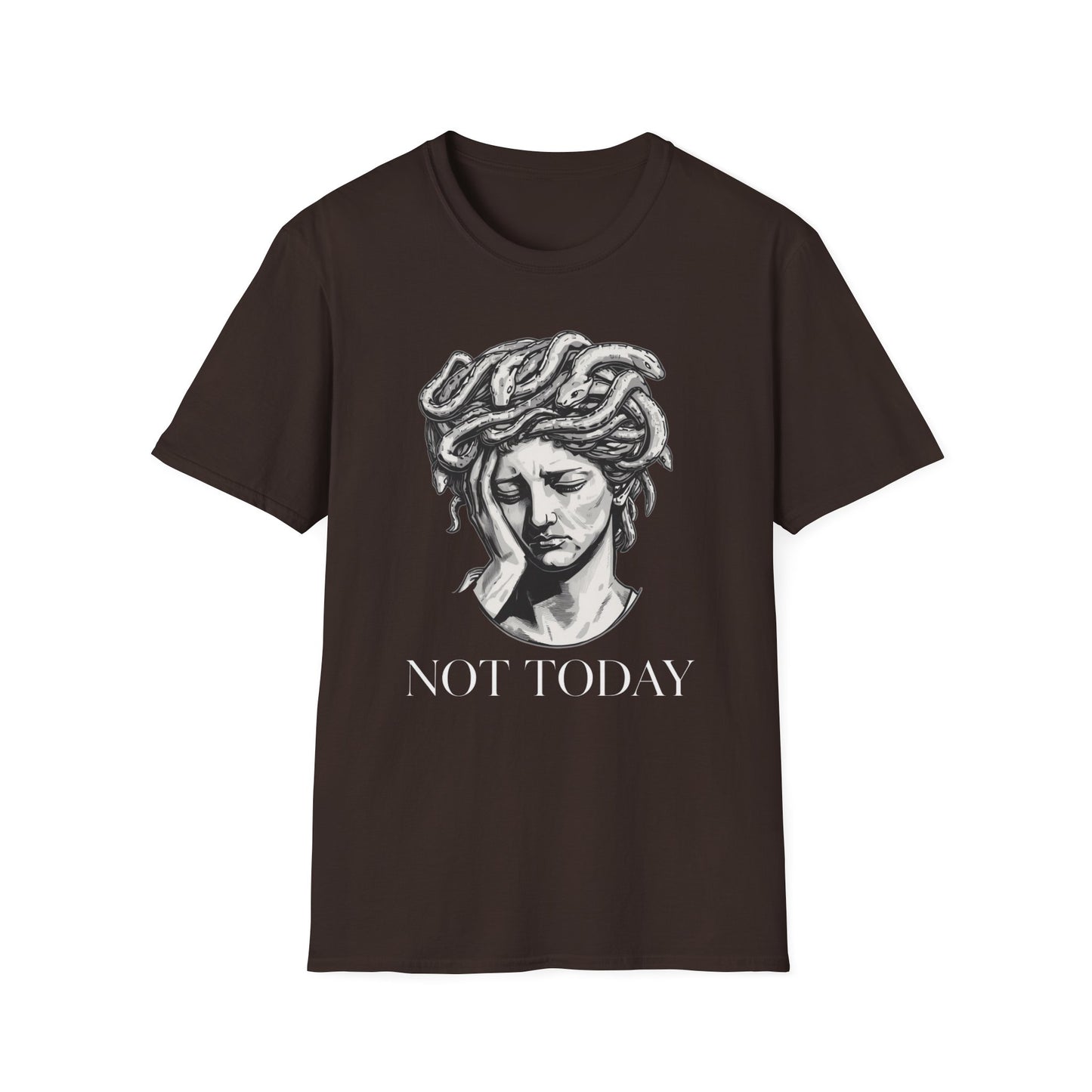 Not Today graphic t-shirt mockup