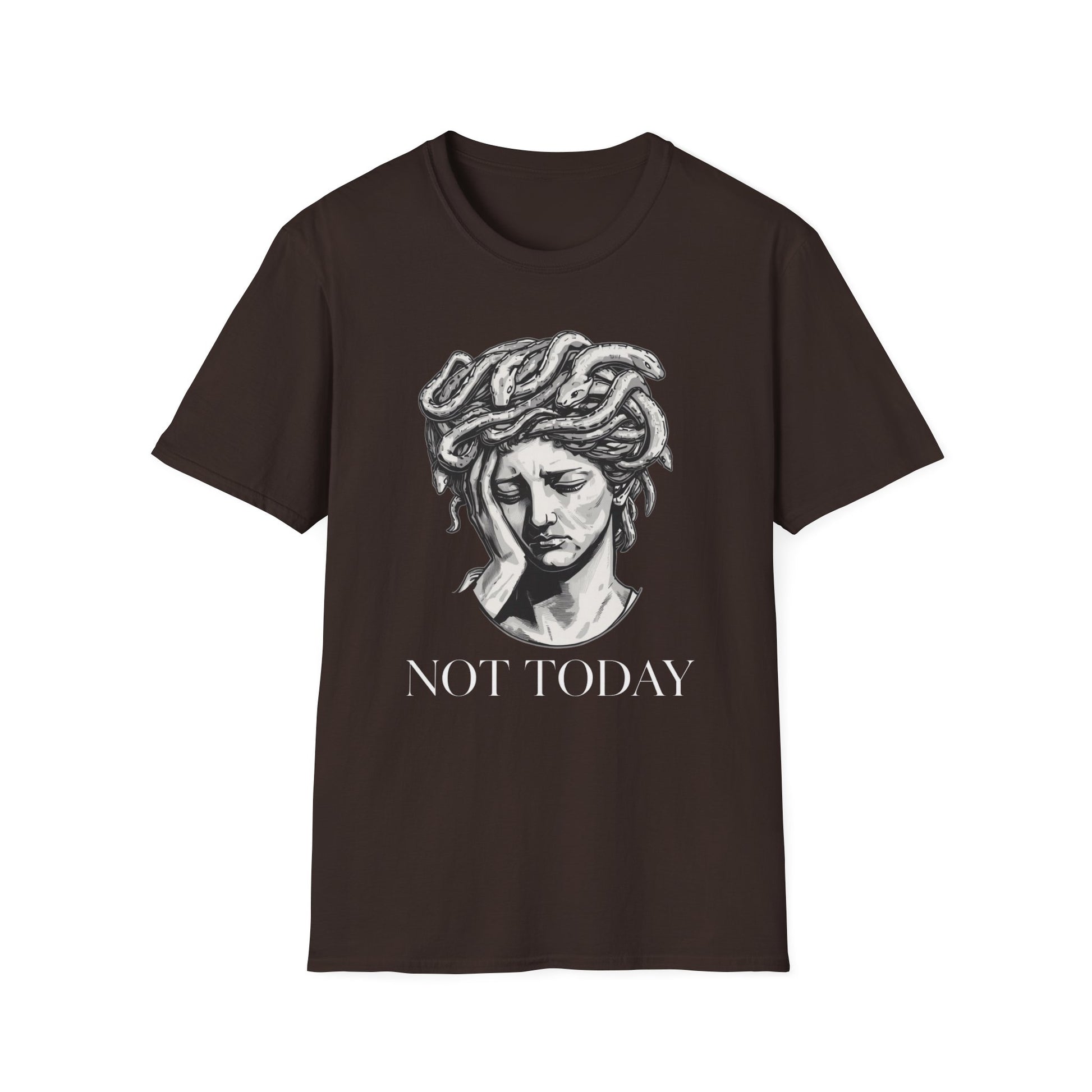 Not Today graphic t-shirt mockup