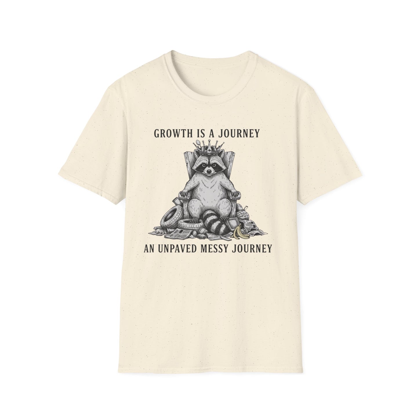 Growth Is a Journey - Unpaved Edition graphic t-shirt mockup