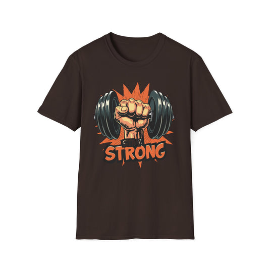 Stay Strong graphic t-shirt mockup