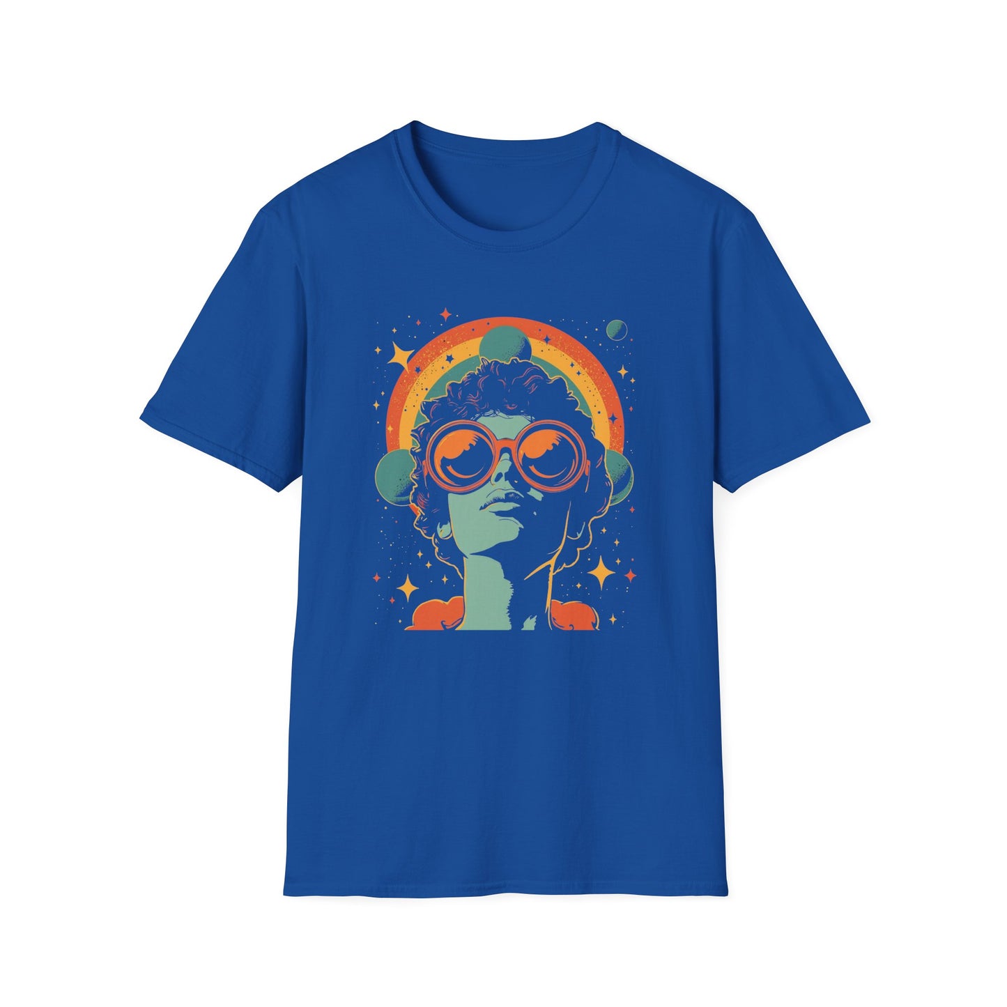Think Outside the Space graphic t-shirt mockup