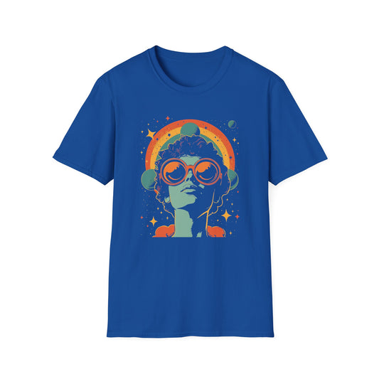 Think Outside the Space graphic t-shirt mockup