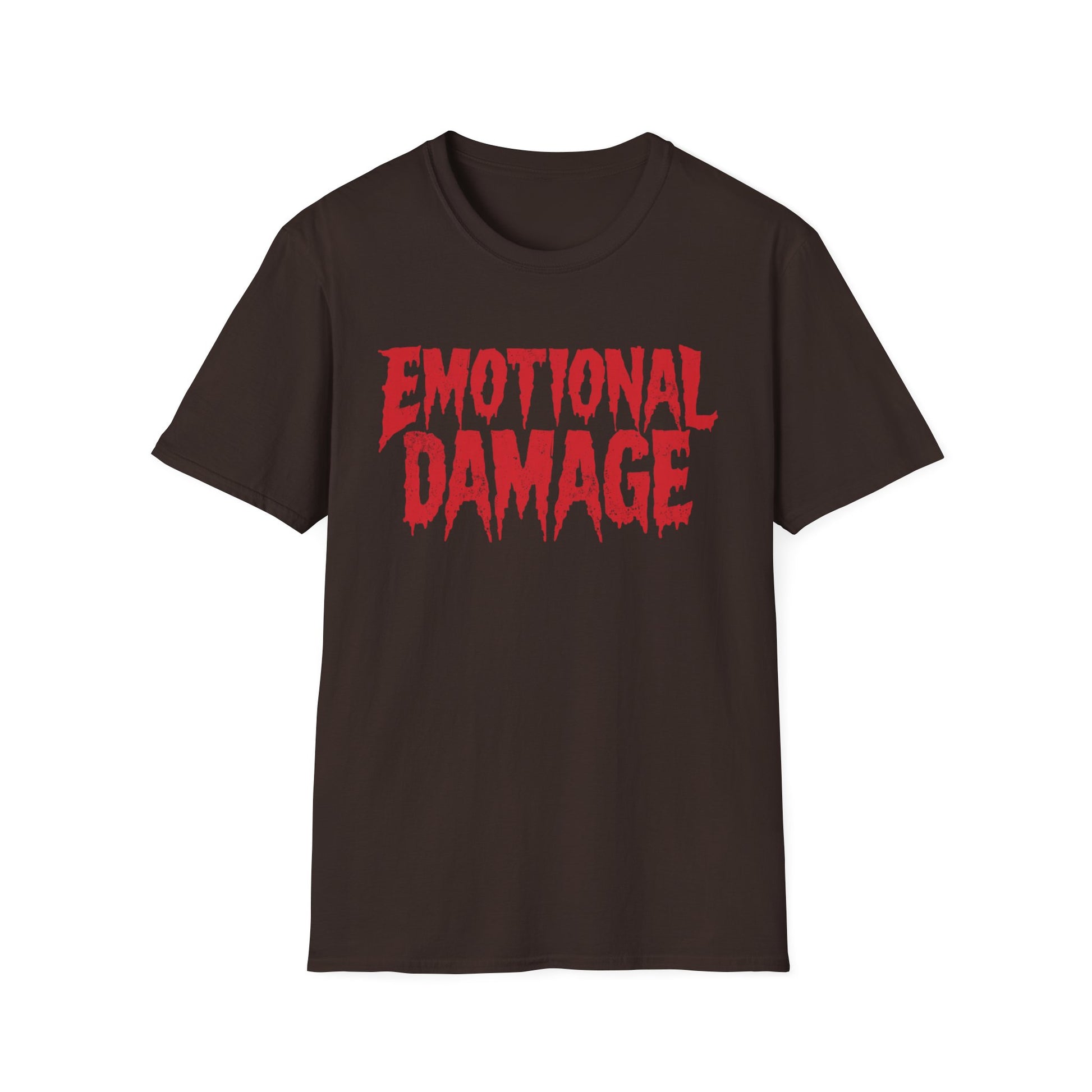 Emotional Damage graphic t-shirt mockup