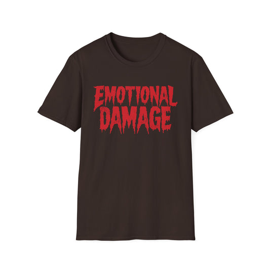 Emotional Damage graphic t-shirt mockup