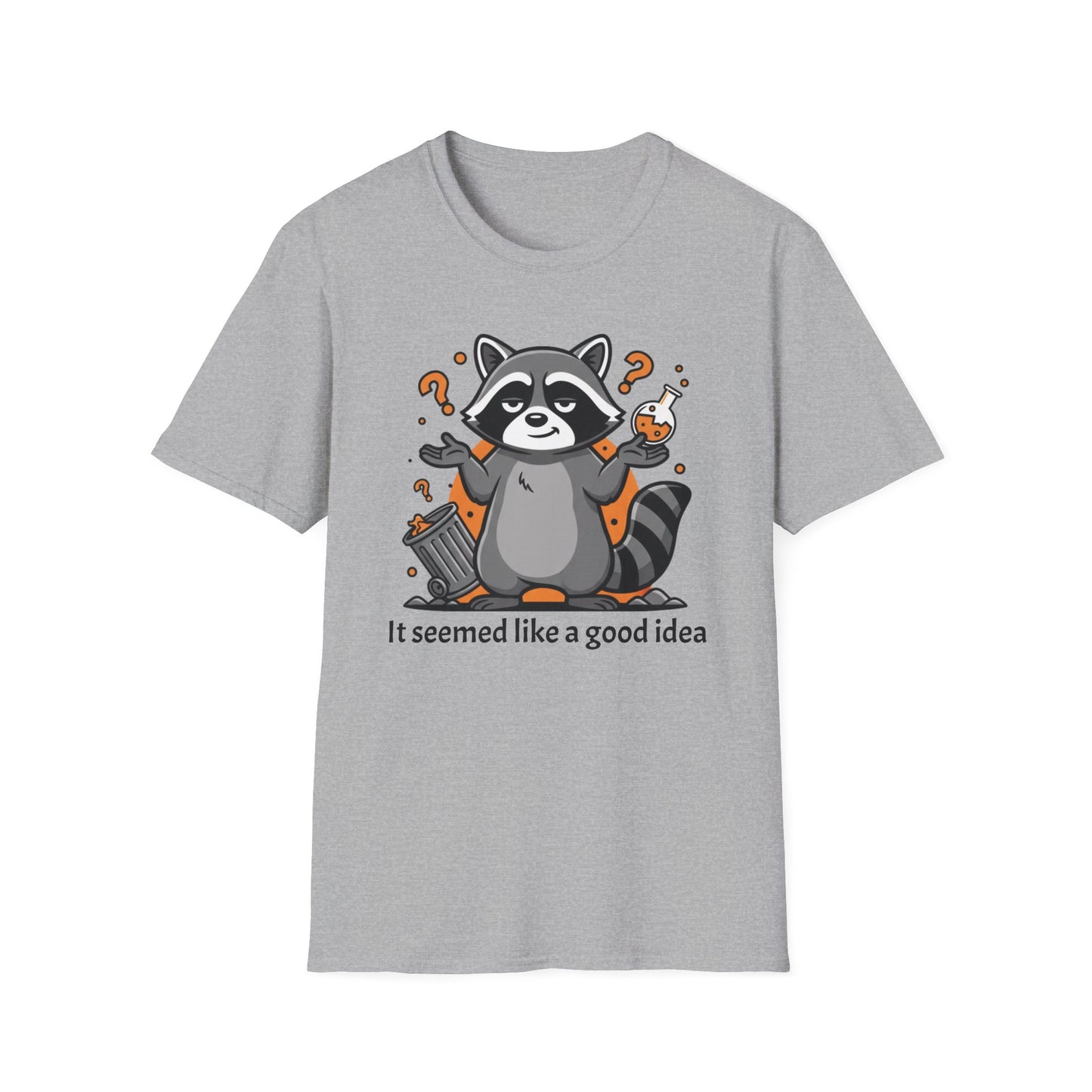 It Seemed Like a Good Idea graphic t-shirt mockup