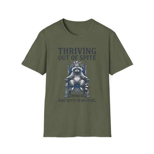 Thriving Out of Spite - Fuel graphic t-shirt mockup