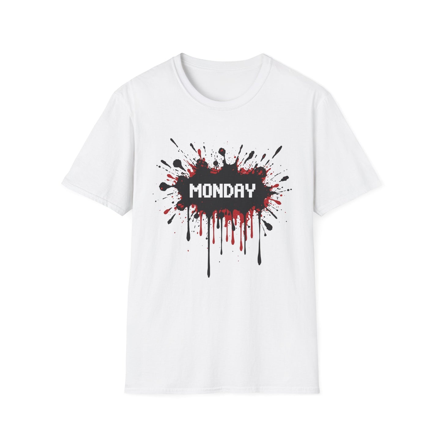 It's Monday graphic t-shirt mockup