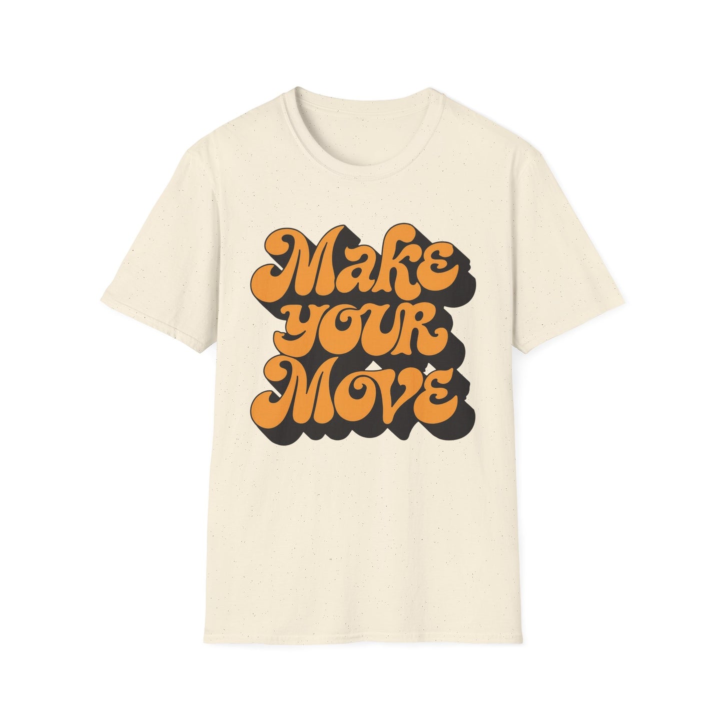 Make Your Move graphic t-shirt mockup