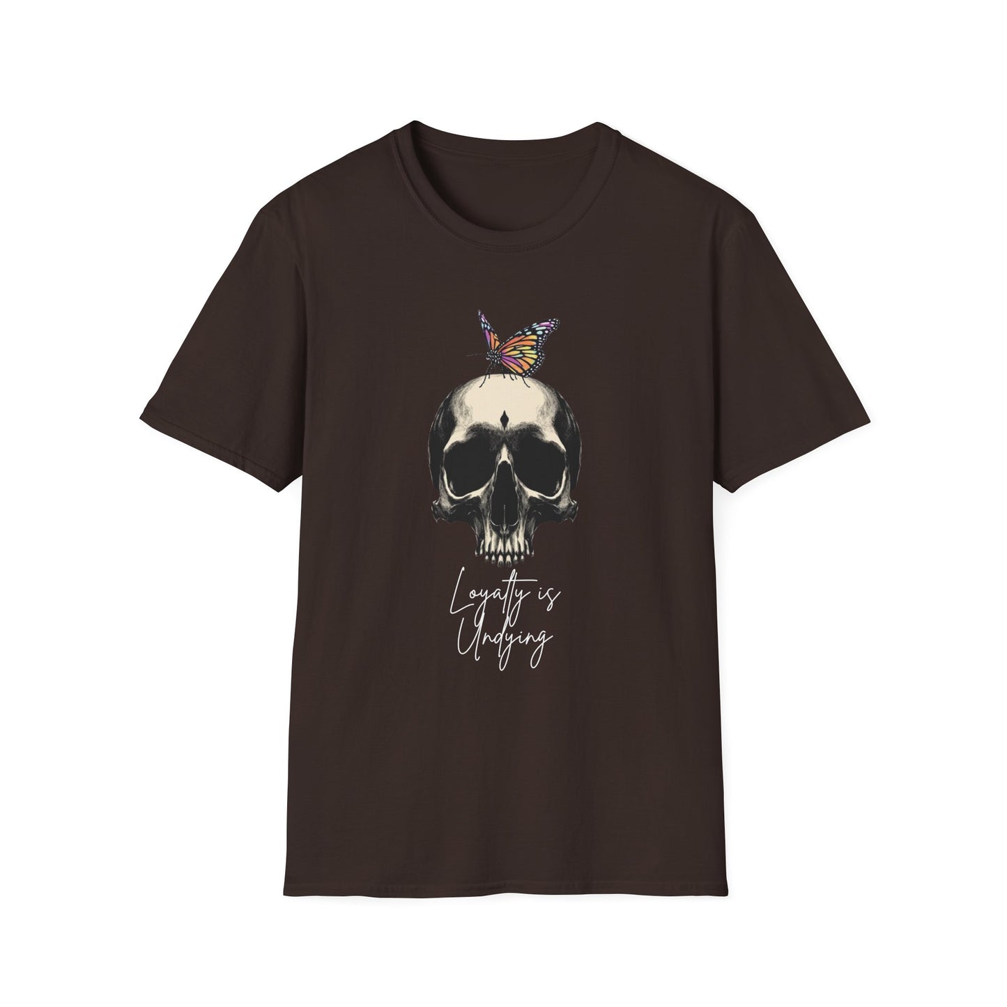 Loyalty Is Undying graphic t-shirt mockup
