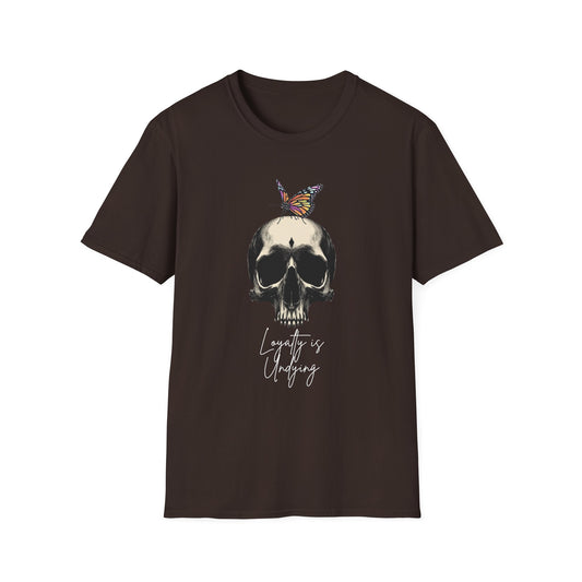 Loyalty Is Undying graphic t-shirt mockup