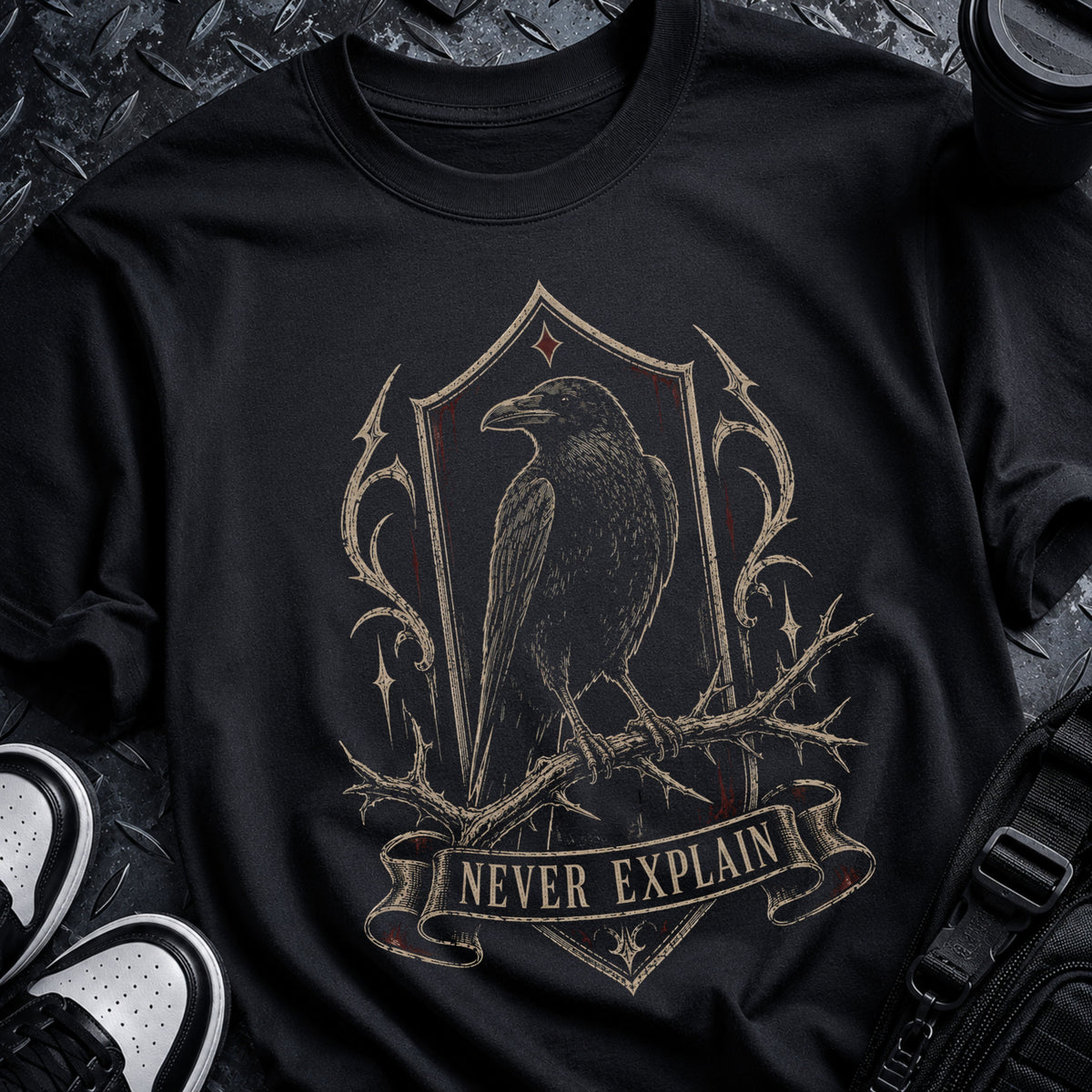 The Never Explain Tee