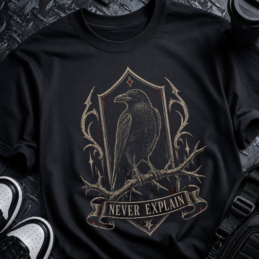 The Never Explain Tee