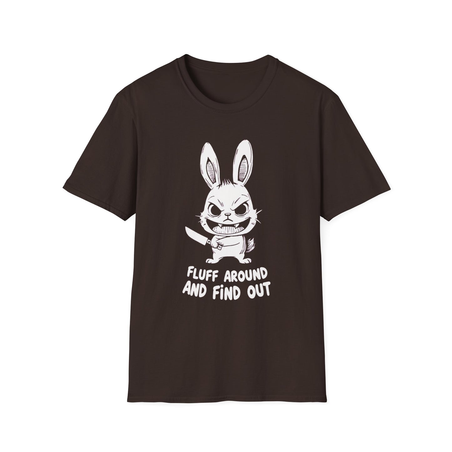 Fluff Around and Find Out graphic t-shirt mockup
