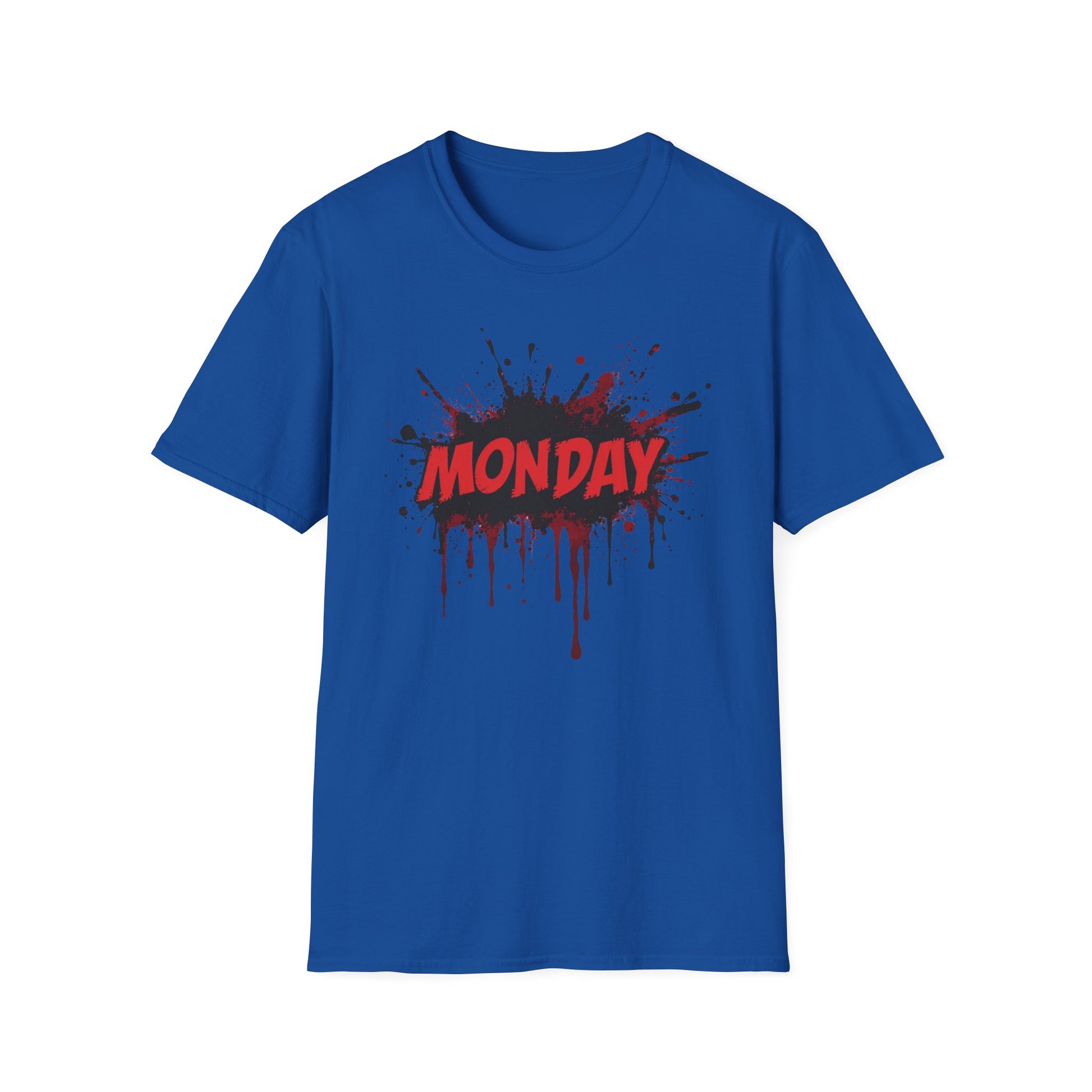 Monday Again graphic t-shirt mockup