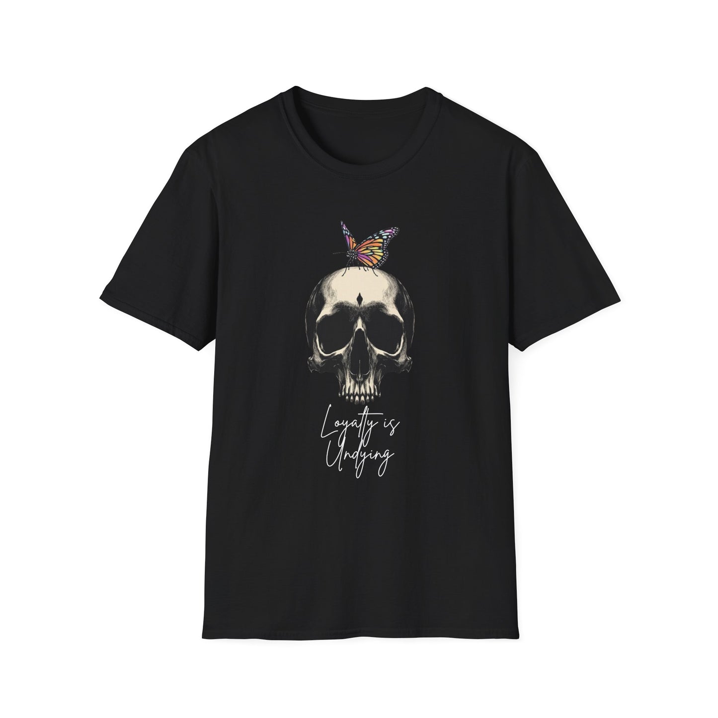 Loyalty Is Undying graphic t-shirt mockup