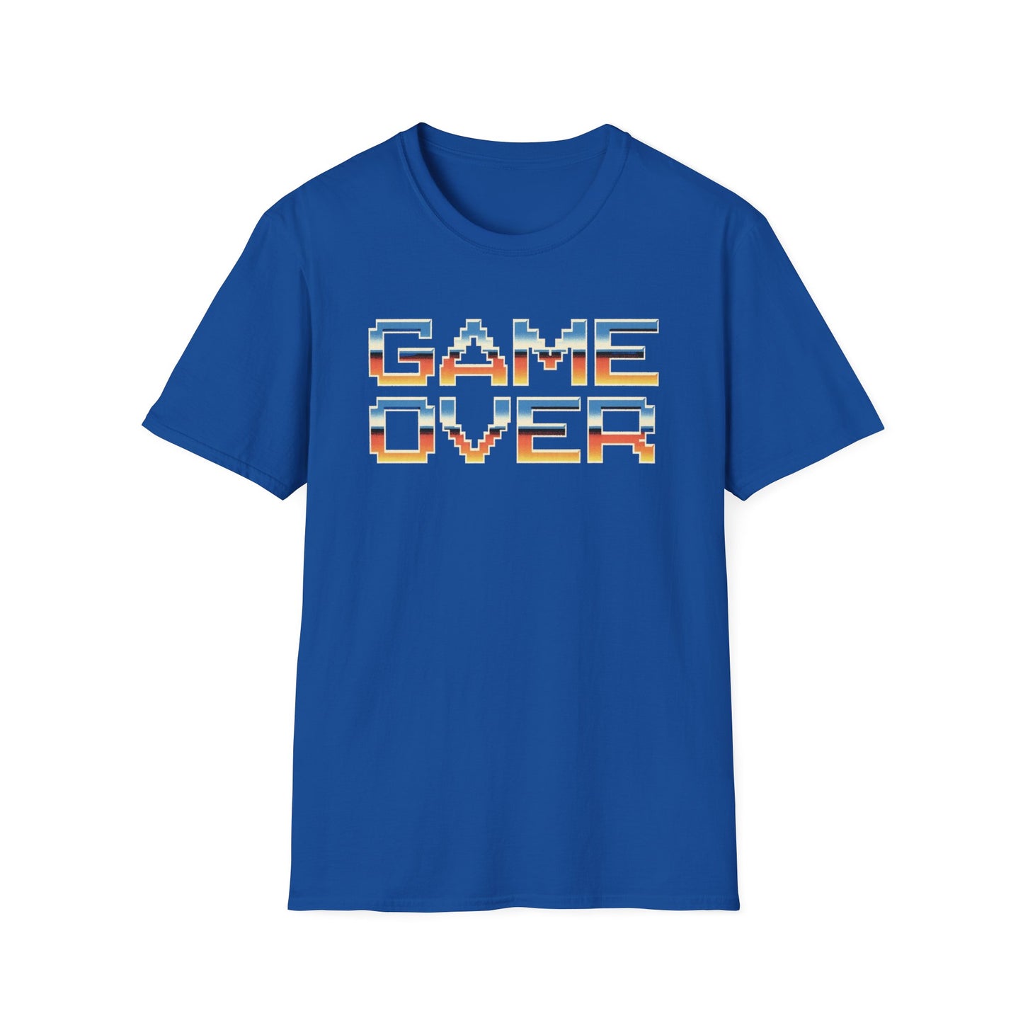 Game Over graphic t-shirt mockup