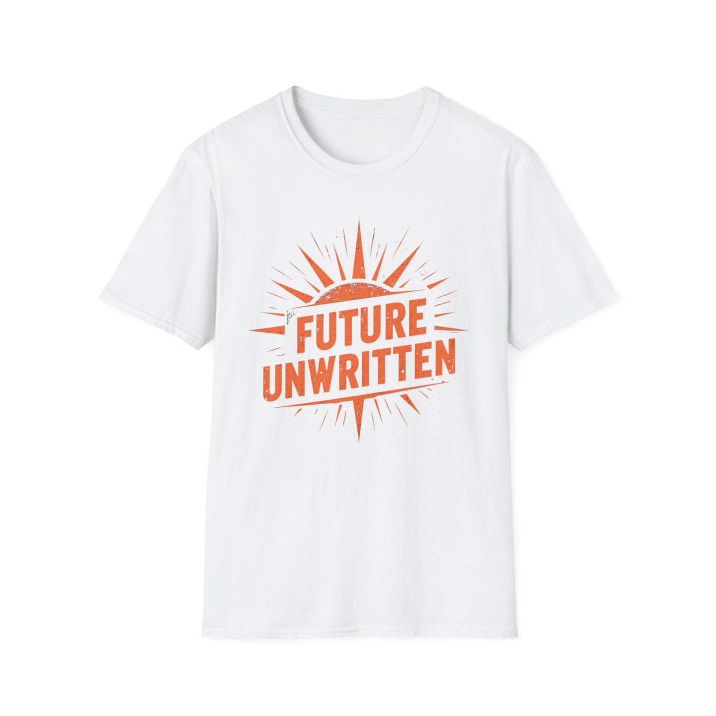 Future Unwritten graphic t-shirt mockup