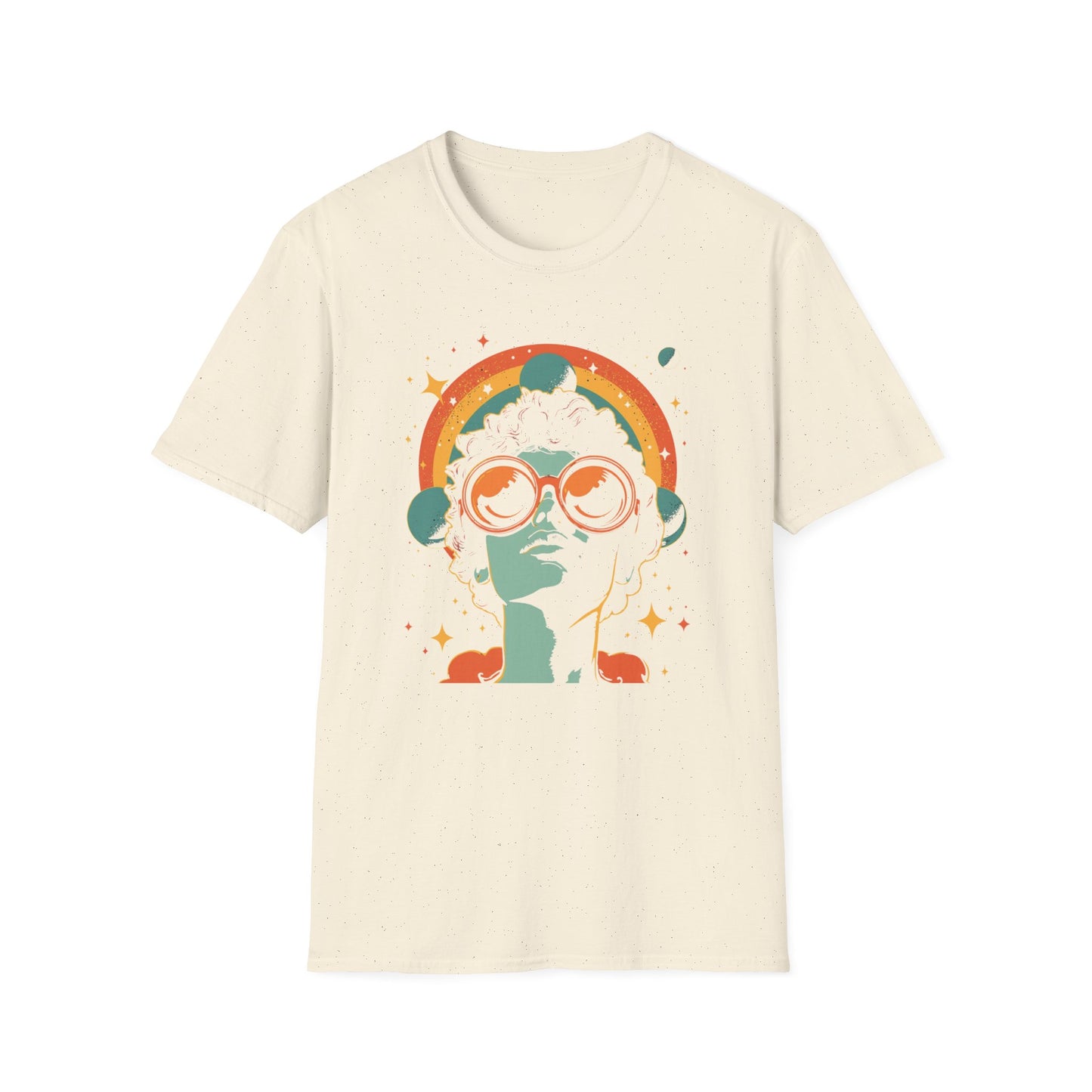 Think Outside the Space graphic t-shirt mockup