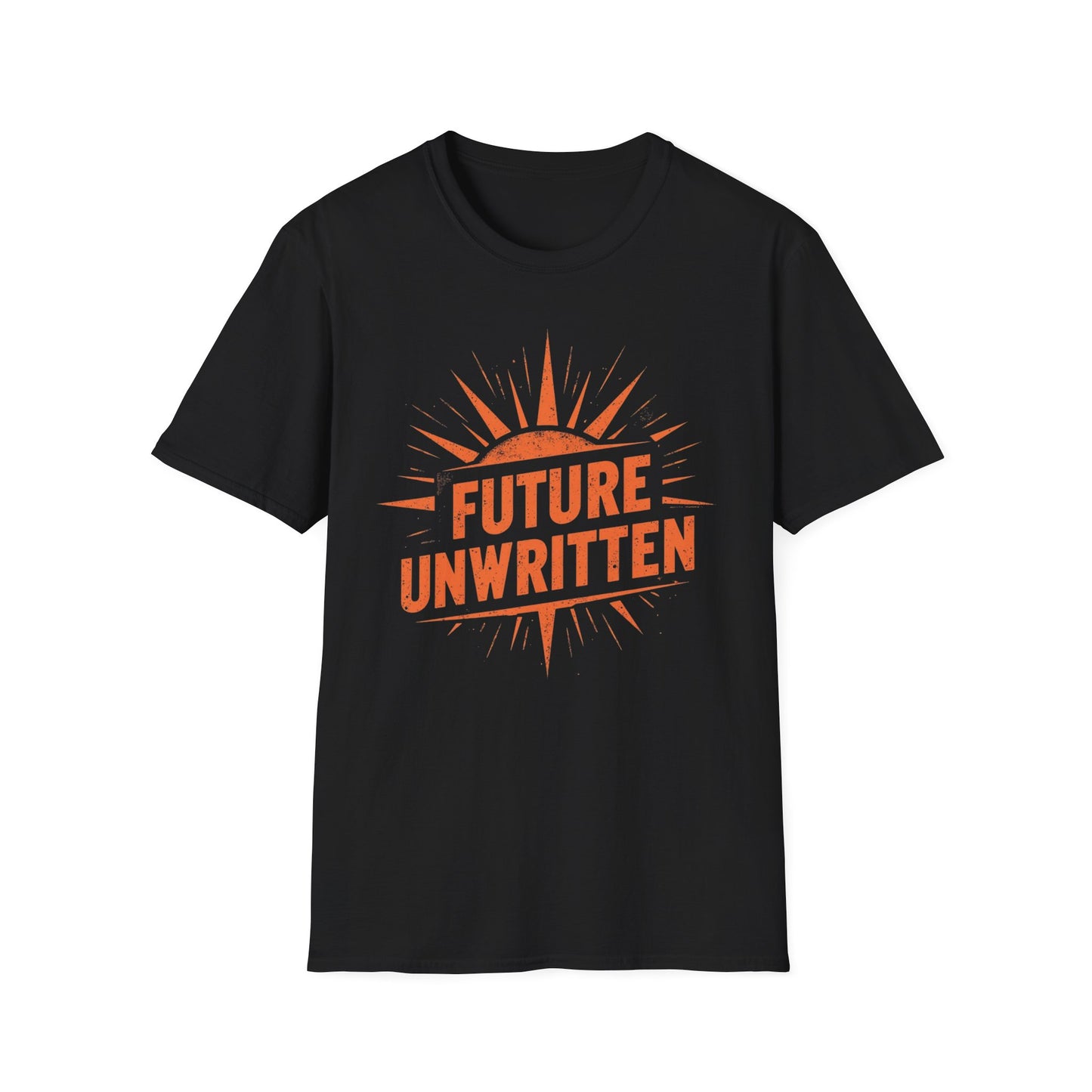 Future Unwritten graphic t-shirt mockup