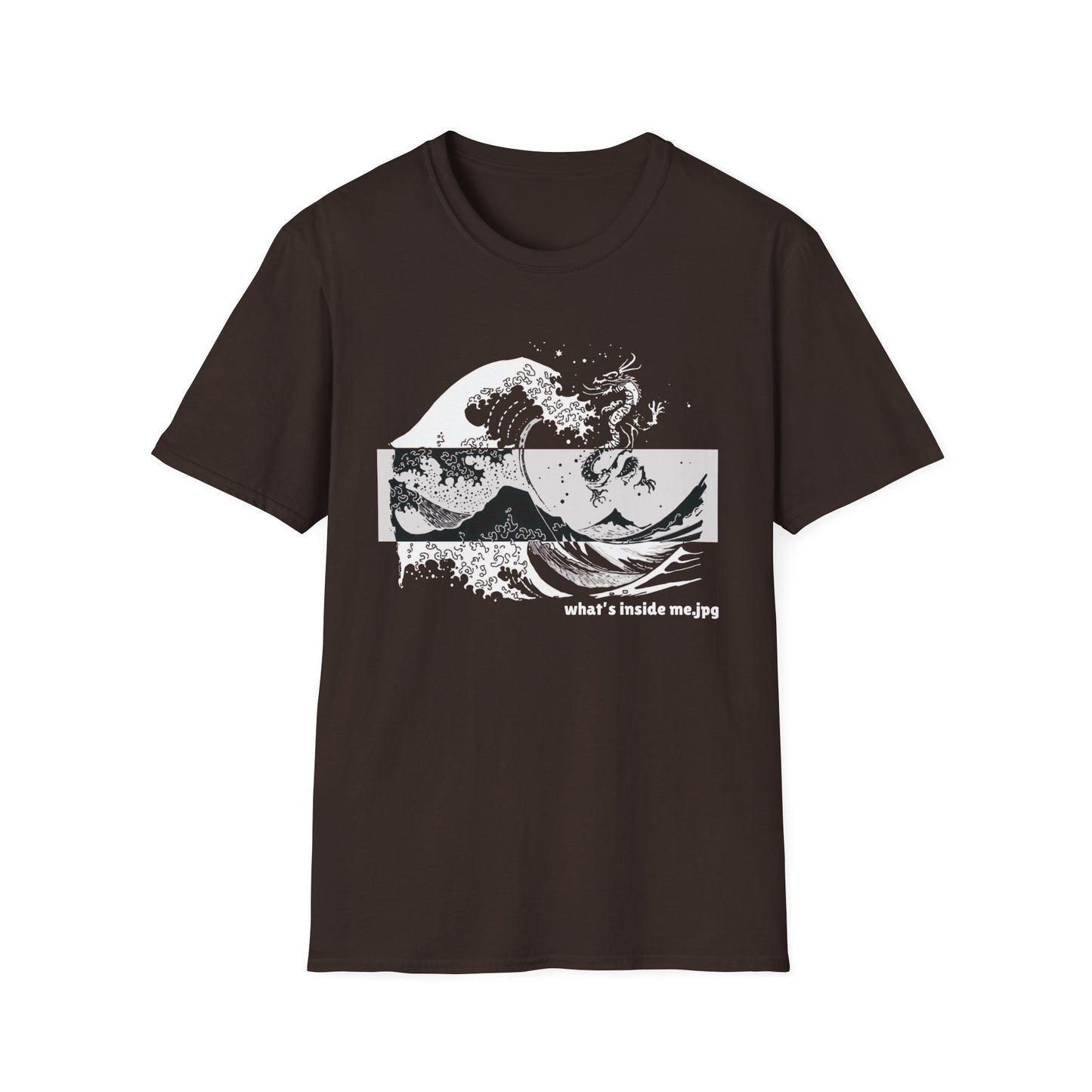What's Inside Me.jpg - Original Edition graphic t-shirt mockup