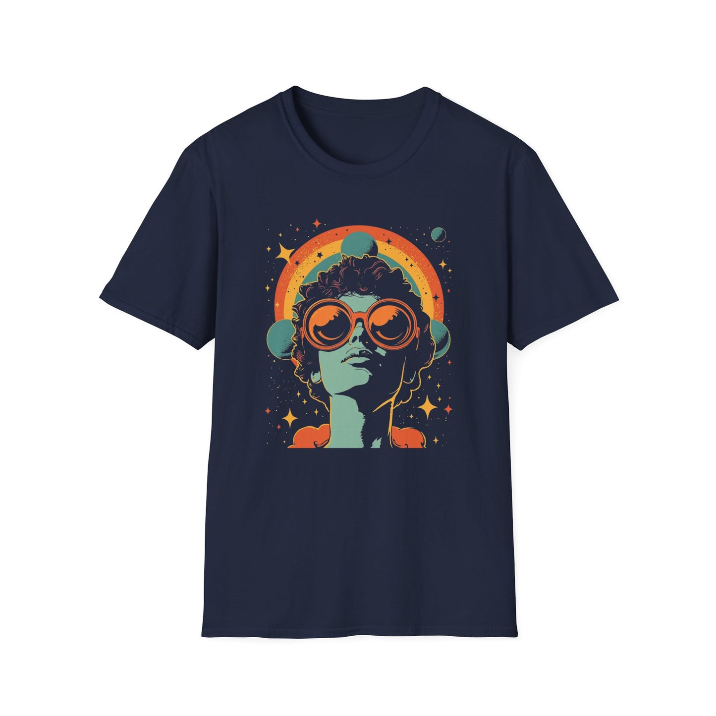 Think Outside the Space graphic t-shirt mockup